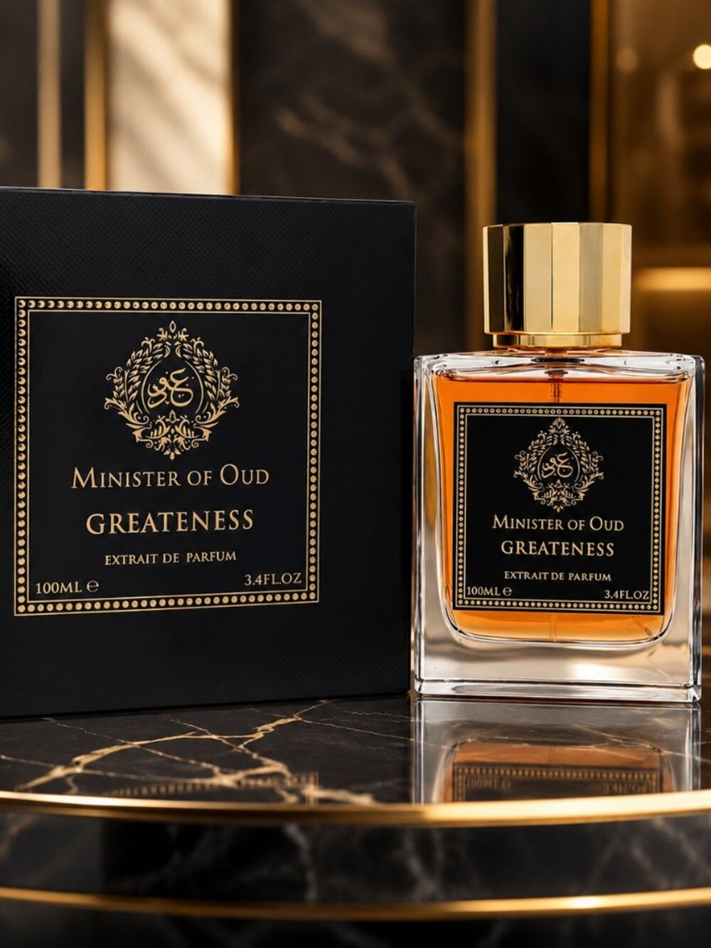 Minister of Oud Greatness by Fragrance World Eau de Parfum Spray 3.4 oz For Men